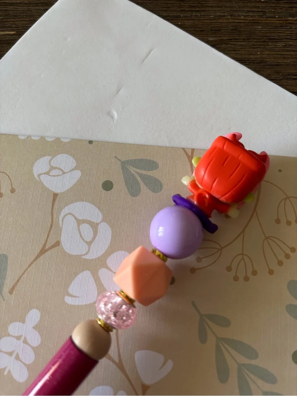 Disney Doorables: Nightmare Before Christmas: Lock BL handmade beaded pen